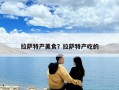 拉萨特产美食？拉萨特产吃的