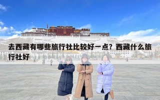 去西藏有哪些旅行社比较好一点？西藏什么旅行社好