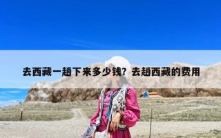 去西藏一趟下来多少钱？去趟西藏的费用