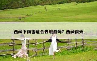西藏下雨雪适合去旅游吗？西藏雨天