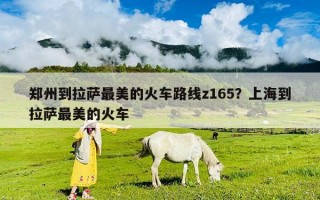 郑州到拉萨最美的火车路线z165？上海到拉萨最美的火车