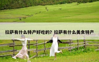 拉萨有什么特产好吃的？拉萨有什么美食特产
