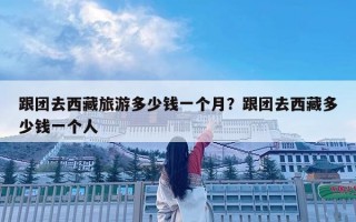 跟团去西藏旅游多少钱一个月？跟团去西藏多少钱一个人