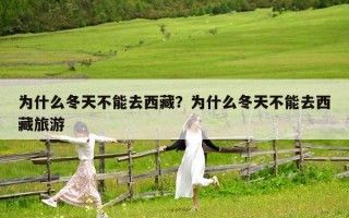 为什么冬天不能去西藏？为什么冬天不能去西藏旅游