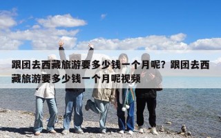 跟团去西藏旅游要多少钱一个月呢？跟团去西藏旅游要多少钱一个月呢视频