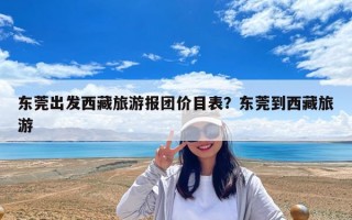 东莞出发西藏旅游报团价目表？东莞到西藏旅游