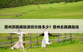 德州到西藏旅游团价格多少？德州去西藏路线