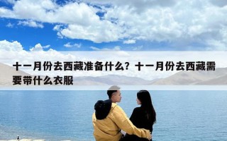 十一月份去西藏准备什么？十一月份去西藏需要带什么衣服