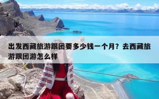 出发西藏旅游跟团要多少钱一个月？去西藏旅游跟团游怎么样