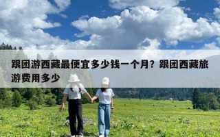 跟团游西藏最便宜多少钱一个月？跟团西藏旅游费用多少