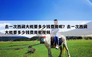 去一次西藏大概要多少钱费用呢？去一次西藏大概要多少钱费用呢视频