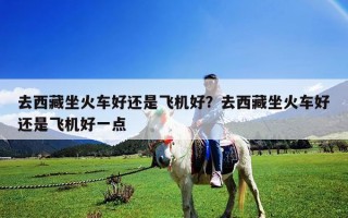 去西藏坐火车好还是飞机好？去西藏坐火车好还是飞机好一点