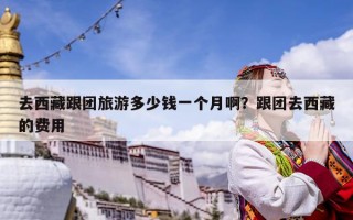 去西藏跟团旅游多少钱一个月啊？跟团去西藏的费用