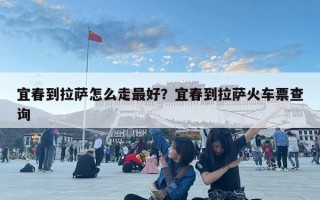 宜春到拉萨怎么走最好？宜春到拉萨火车票查询