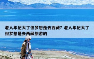 老人年纪大了但梦想是去西藏？老人年纪大了但梦想是去西藏旅游的