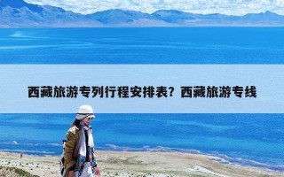 西藏旅游专列行程安排表？西藏旅游专线