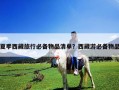 夏季西藏旅行必备物品清单？西藏游必备物品