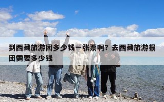 到西藏旅游团多少钱一张票啊？去西藏旅游报团需要多少钱