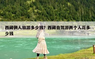 西藏俩人旅游多少钱？西藏自驾游两个人花多少钱