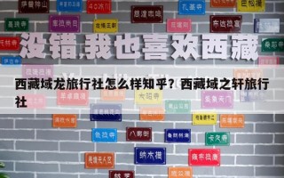 西藏域龙旅行社怎么样知乎？西藏域之轩旅行社