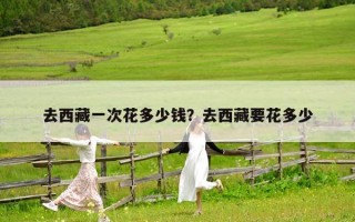 去西藏一次花多少钱？去西藏要花多少