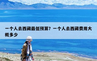 一个人去西藏最低预算？一个人去西藏费用大概多少