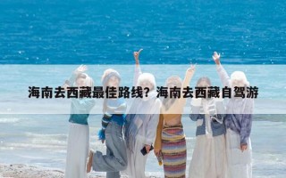 海南去西藏最佳路线？海南去西藏自驾游