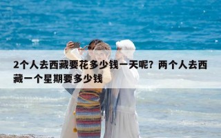 2个人去西藏要花多少钱一天呢？两个人去西藏一个星期要多少钱
