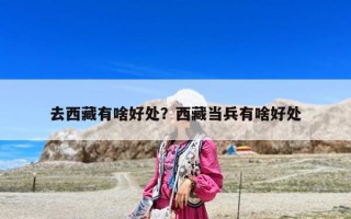 去西藏有啥好处？西藏当兵有啥好处