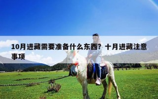 10月进藏需要准备什么东西？十月进藏注意事项