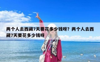 两个人去西藏7天要花多少钱呀？两个人去西藏7天要花多少钱呀