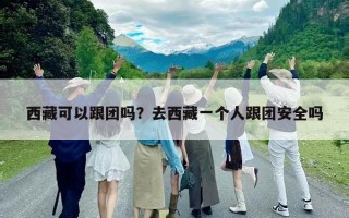 西藏可以跟团吗？去西藏一个人跟团安全吗