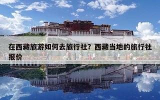 在西藏旅游如何去旅行社？西藏当地的旅行社报价