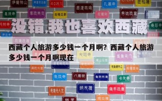 西藏个人旅游多少钱一个月啊？西藏个人旅游多少钱一个月啊现在