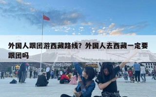 外国人跟团游西藏路线？外国人去西藏一定要跟团吗