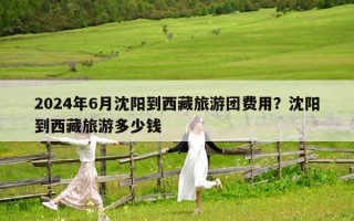 2024年6月沈阳到西藏旅游团费用？沈阳到西藏旅游多少钱