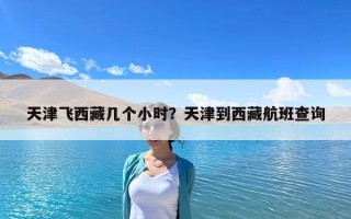 天津飞西藏几个小时？天津到西藏航班查询