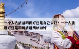 一个人去旅游跟团好还是自己去好？一个人旅游好还是跟着旅游团旅游好