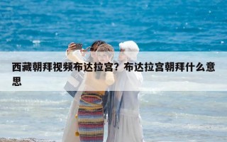 西藏朝拜视频布达拉宫？布达拉宫朝拜什么意思