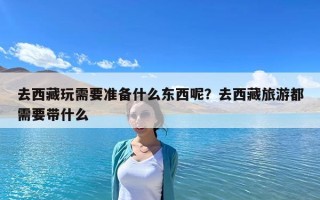 去西藏玩需要准备什么东西呢？去西藏旅游都需要带什么