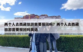 两个人去西藏旅游需要报团吗？两个人去西藏旅游需要报团吗英语