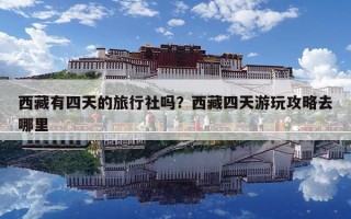 西藏有四天的旅行社吗？西藏四天游玩攻略去哪里