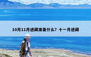 10月11月进藏准备什么？十一月进藏