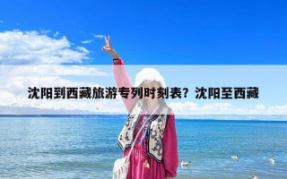 沈阳到西藏旅游专列时刻表？沈阳至西藏