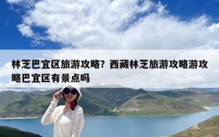 林芝巴宜区旅游攻略？西藏林芝旅游攻略游攻略巴宜区有景点吗