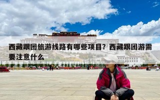 西藏跟团旅游线路有哪些项目？西藏跟团游需要注意什么