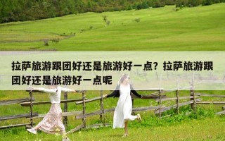 拉萨旅游跟团好还是旅游好一点？拉萨旅游跟团好还是旅游好一点呢