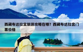 西藏布达拉宫旅游攻略在哪？西藏布达拉宫门票价格