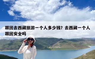 跟团去西藏旅游一个人多少钱？去西藏一个人跟团安全吗