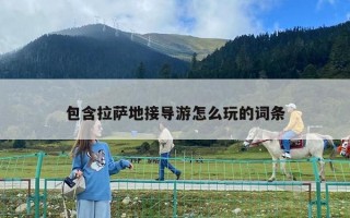 包含拉萨地接导游怎么玩的词条